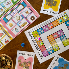 USA Money Shopping Game - Coins