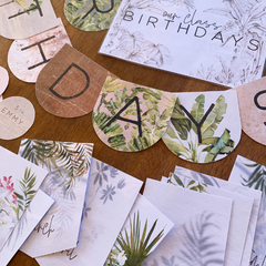 WILD TROPICS Classroom Birthday Display Pack