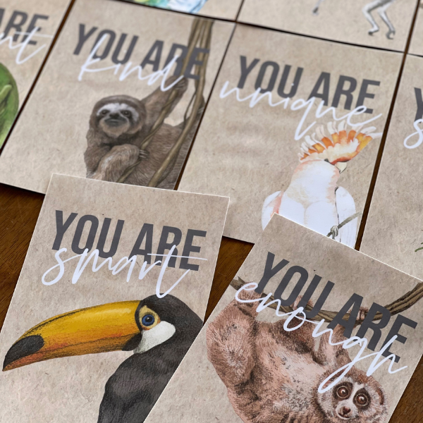 WILD TROPICS Inspirational Growth Mindset Posters | you clever monkey