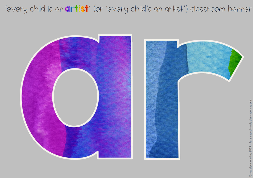 WATERCOLOUR PAINT Classroom Door + Bulletin Board Display Pack ...